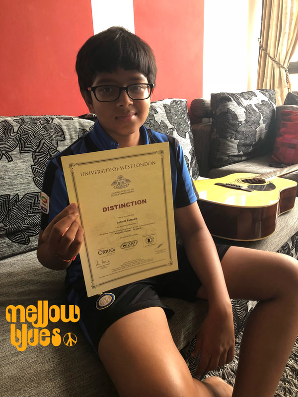 Mellow Blues Acoustic Guitar Lessons in Singapore RGT LCM Grading Exam